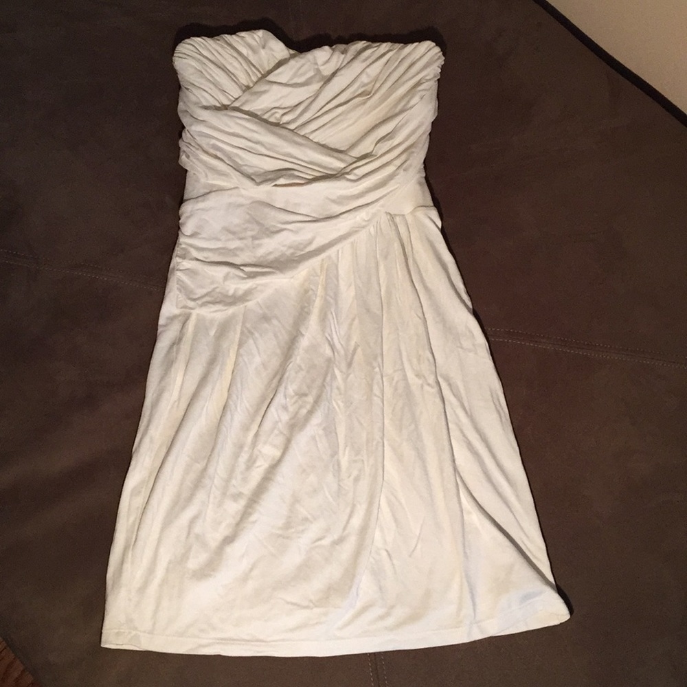 Strapless Off white Express Dress (with straps)